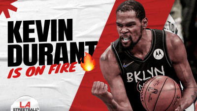 Kevin Durant bikin sejarah di Oakland! thumbnail